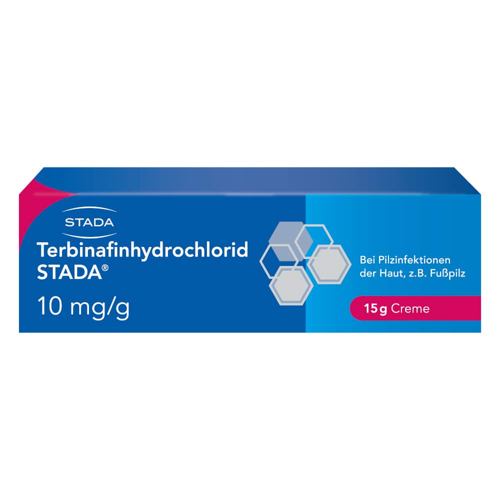 Terbinafinhydrochlorid STADA 10mg/g 15 g Creme