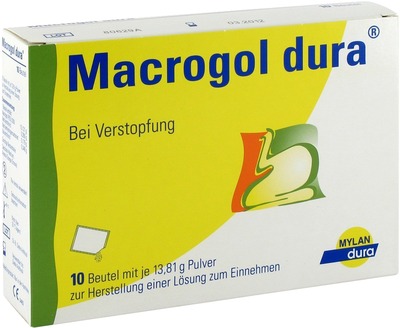 MACROGOL dura Plv.z.Herst.e.Lsg.z.Einnehmen 10 St Pulver