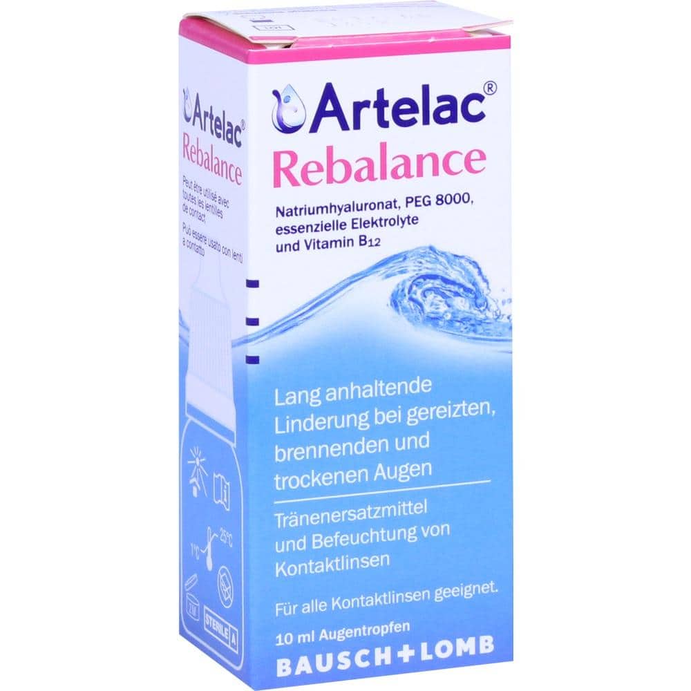 Artelac Rebalance Augentropfen für gereizte trockene Augen 10 ml Augentropfen
