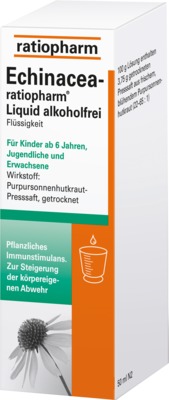 Echinacea-ratiopharm Liquid alkoholfrei 100 ml Lösung zum Einnehmen