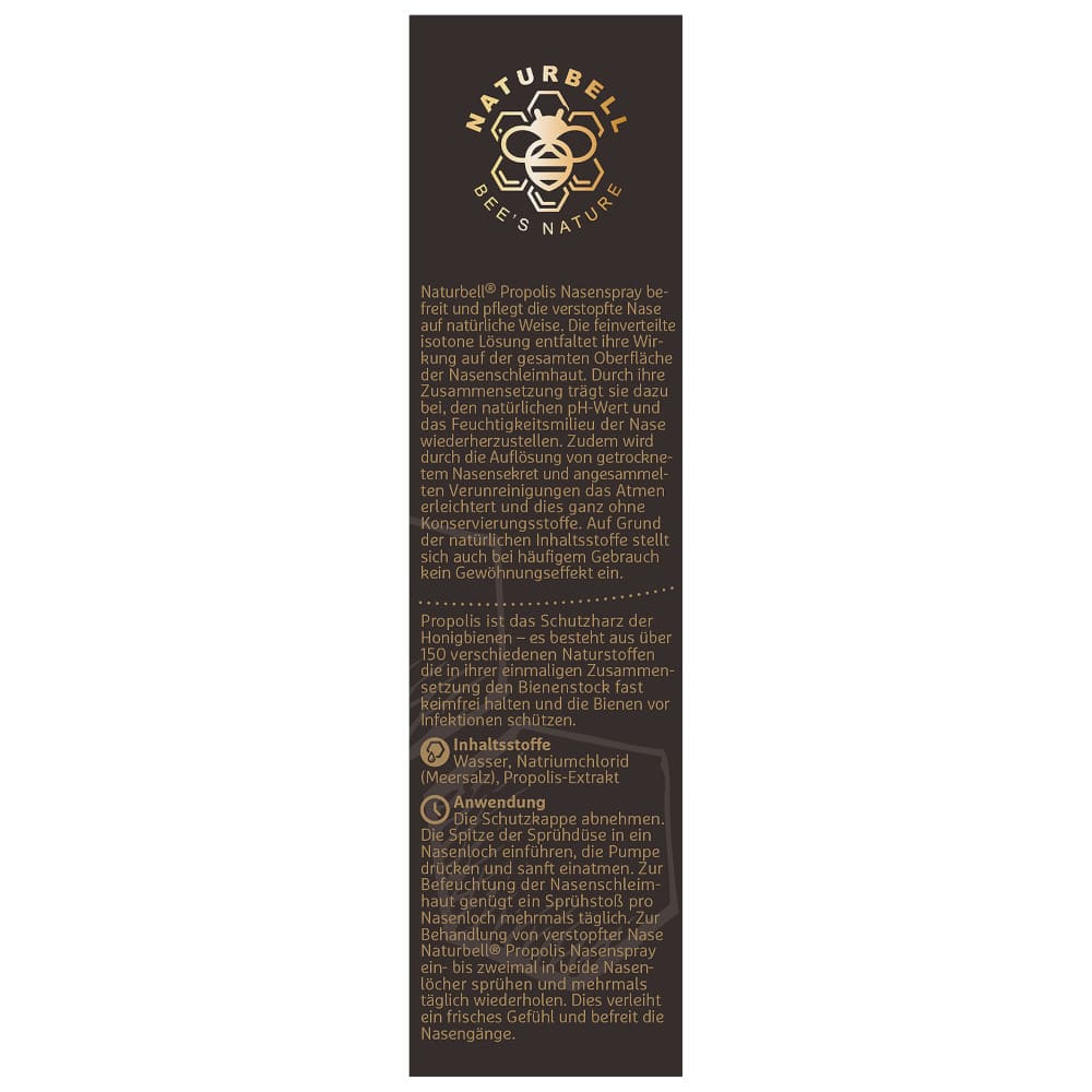 NATURBELL Propolis Nasenspray 30 ml Spray