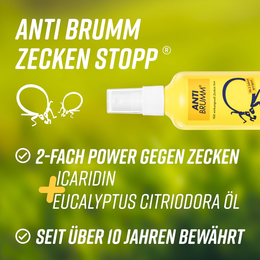 ANTI BRUMM ZECKEN STOPP Spray 150 ml Spray
