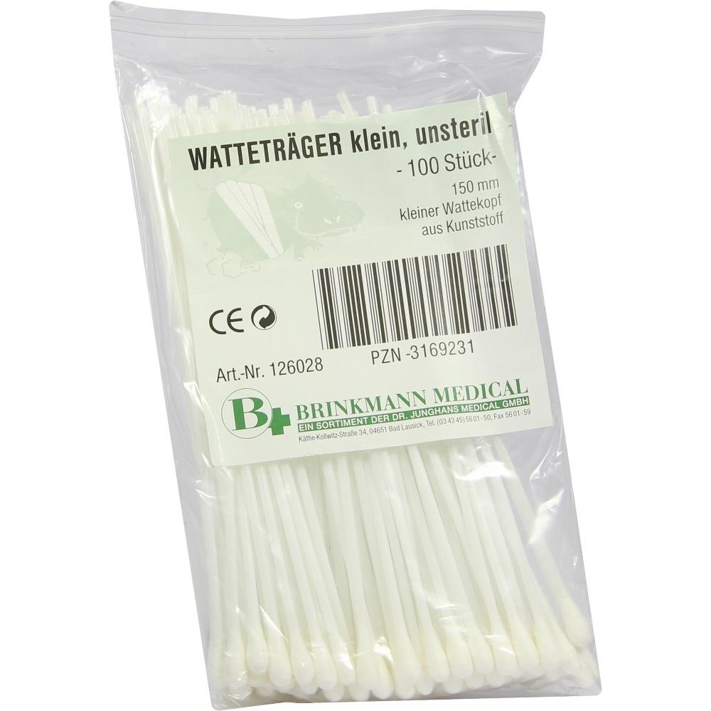 WATTETRÄGER unsteril kleiner Wattekopf 100 St
