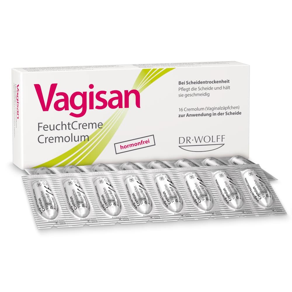 Vagisan FeuchtCreme Cremolum - Zäpfchen 16 St Vaginalsuppositorien