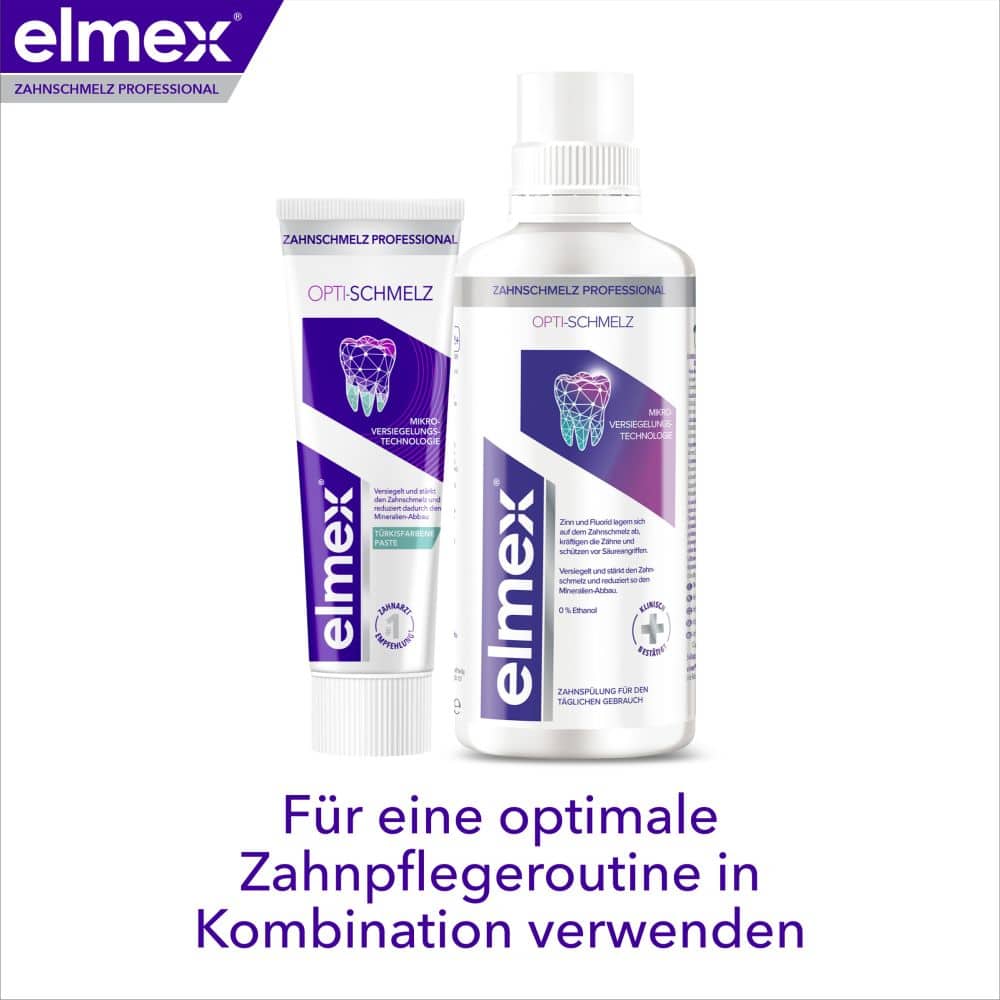 elmex PROFESSIONAL Opti-schmelz VERSIEGELUNG & STÄRKUNG Zahnpasta 75 ml Zahnpasta