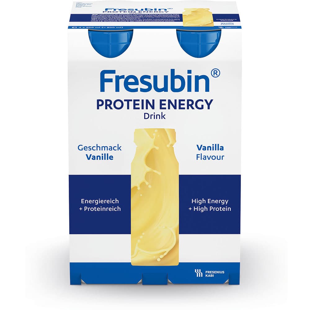 Fresubin Protein Energy DRINK Trinknahrung Vanille 4X200 ml Lösung