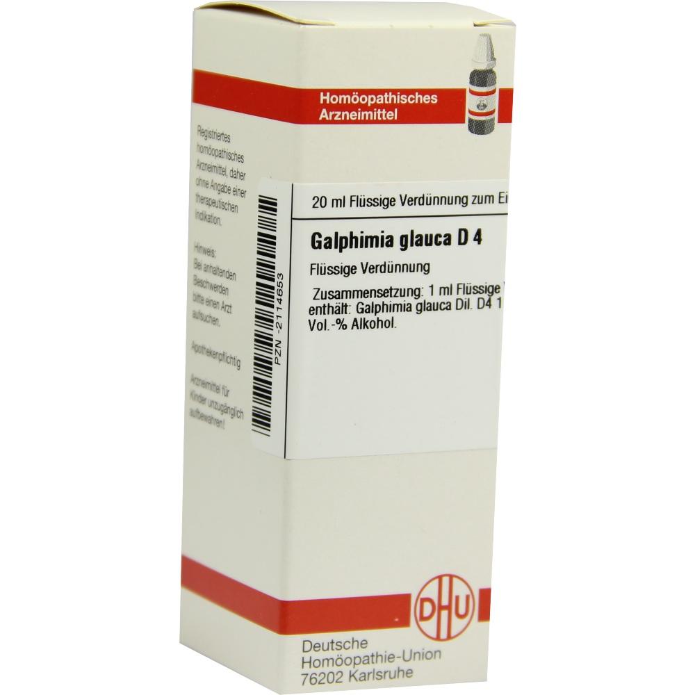 GALPHIMIA GLAUCA D 4 Dilution 20 ml Dilution