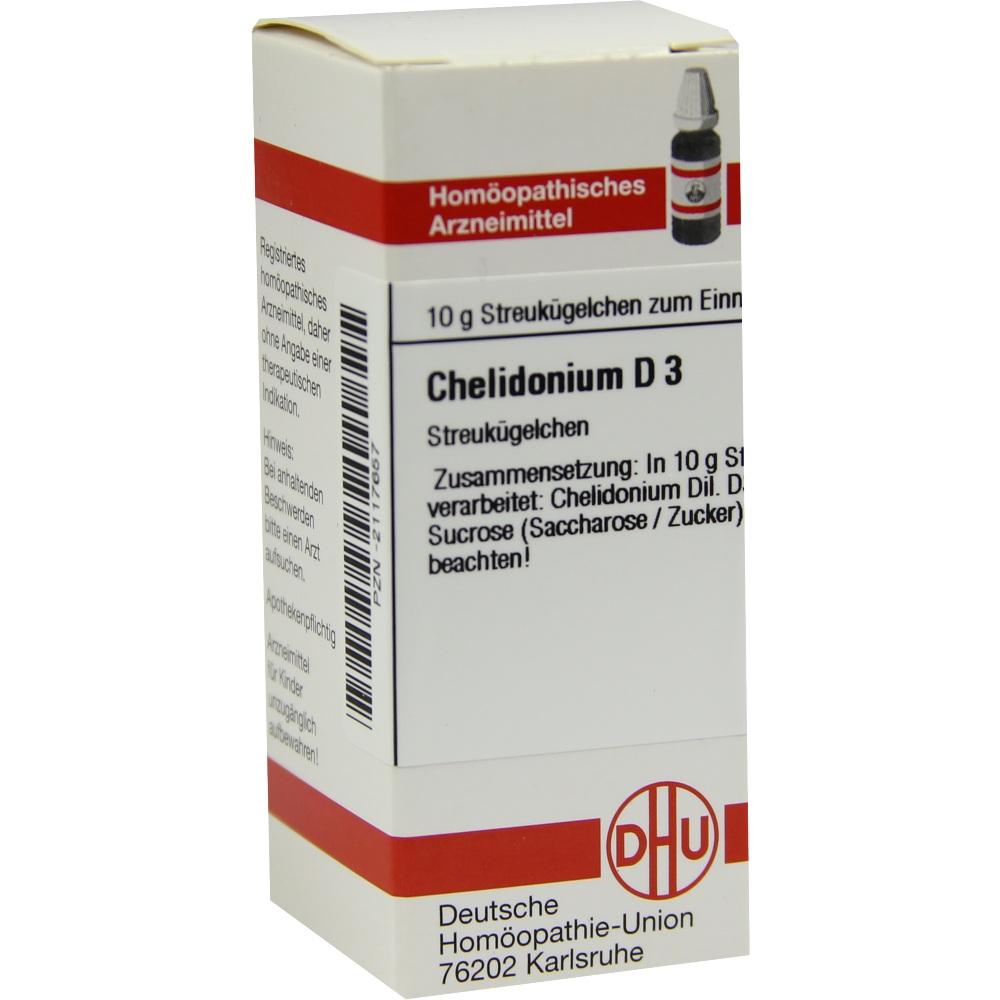CHELIDONIUM D 3 Globuli 10 g Globuli