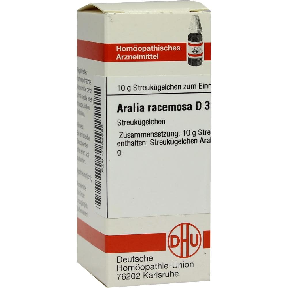 ARALIA RACEMOSA D 30 Globuli 10 g Globuli
