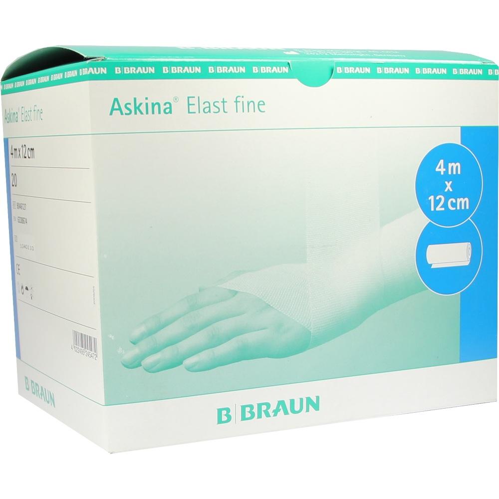 ASKINA Elast Fine Binde 12 cmx4 m lose 20 St Binden