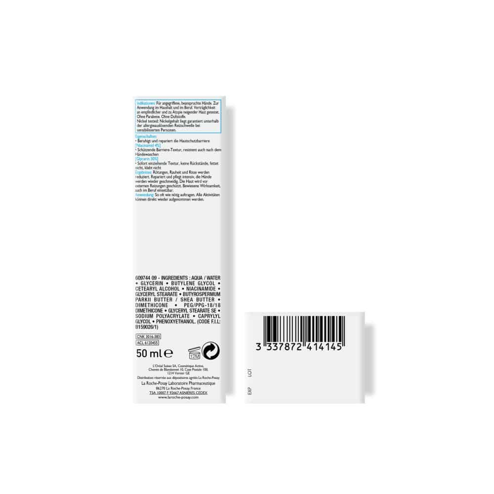 LA ROCHE-POSAY Cicaplast Handcreme 50 ml Creme