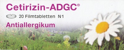 Cetirizin-ADGC 20 St Filmtabletten