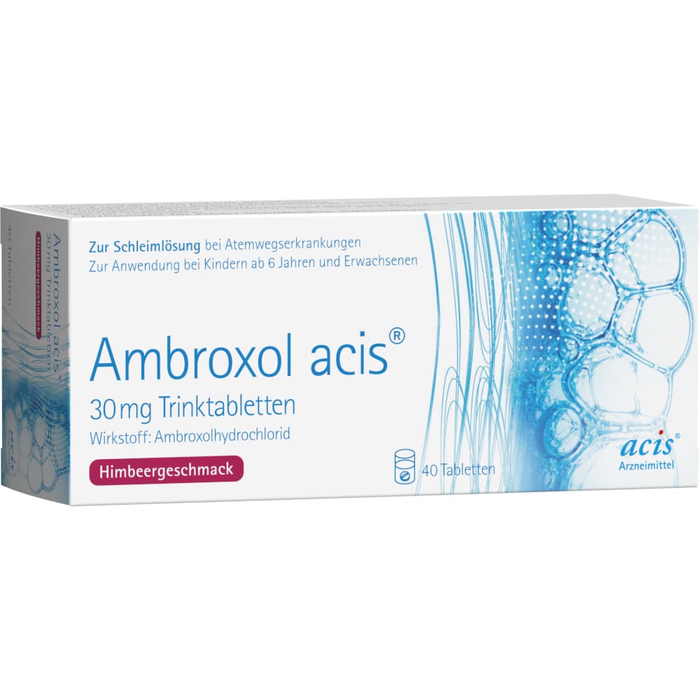 Ambroxol acis 30mg 40 St Tablette zur Herstellung einer Lösung zum Einnehmen
