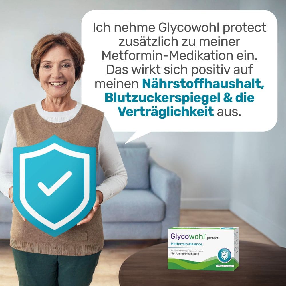 Glycowohl protect Metformin Balance 80 St Kapseln