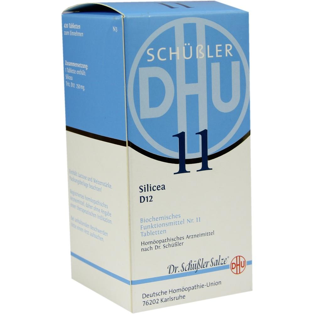 DHU Schüßler-Salz Nr. 11 Silicea D12 420 St Tabletten