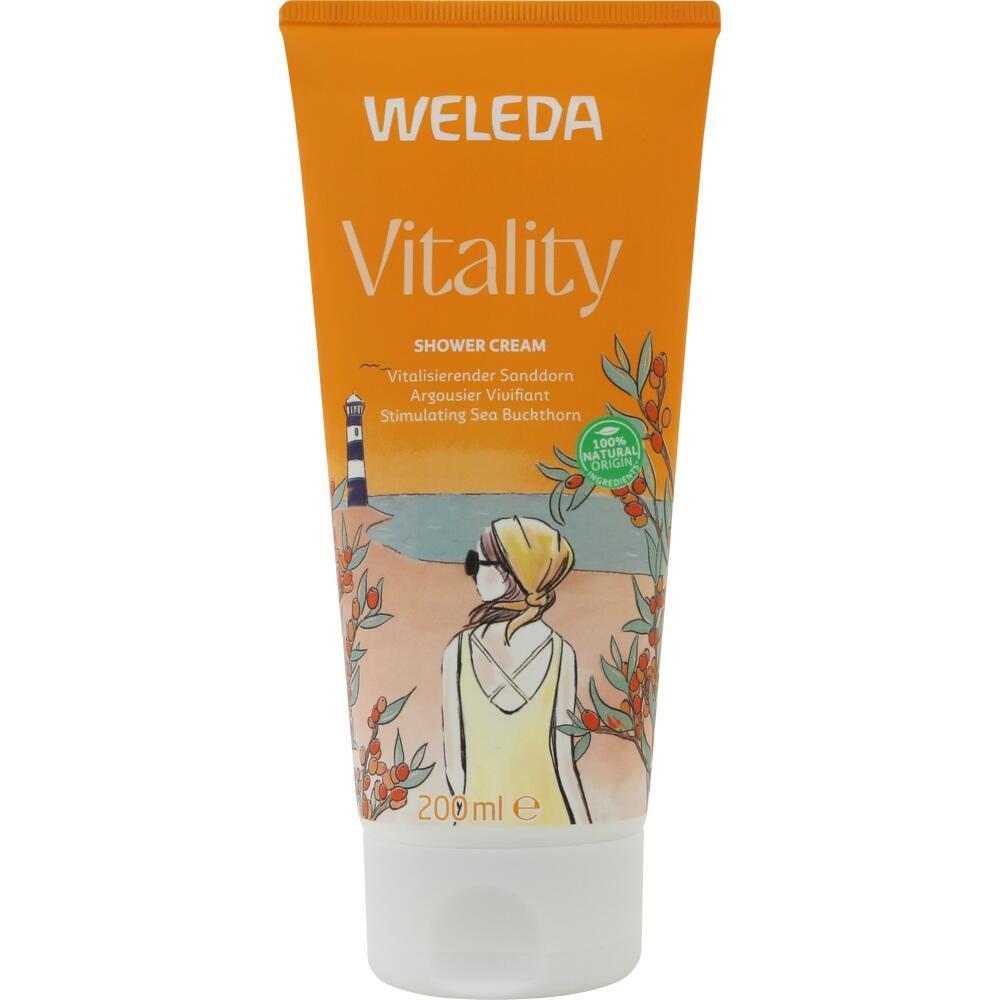 Weleda Vitality Shower Cream Sanddorn 200 ml Duschgel