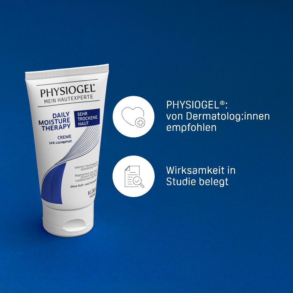 PHYSIOGEL Daily Moisture Therapy Creme sehr trockene Haut  75 ml Creme