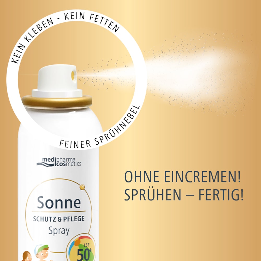medipharma cosmetics Sonne SCHUTZ & PFLEGE Kids LSF 50+ Aerosol-Spray 150 ml Spray