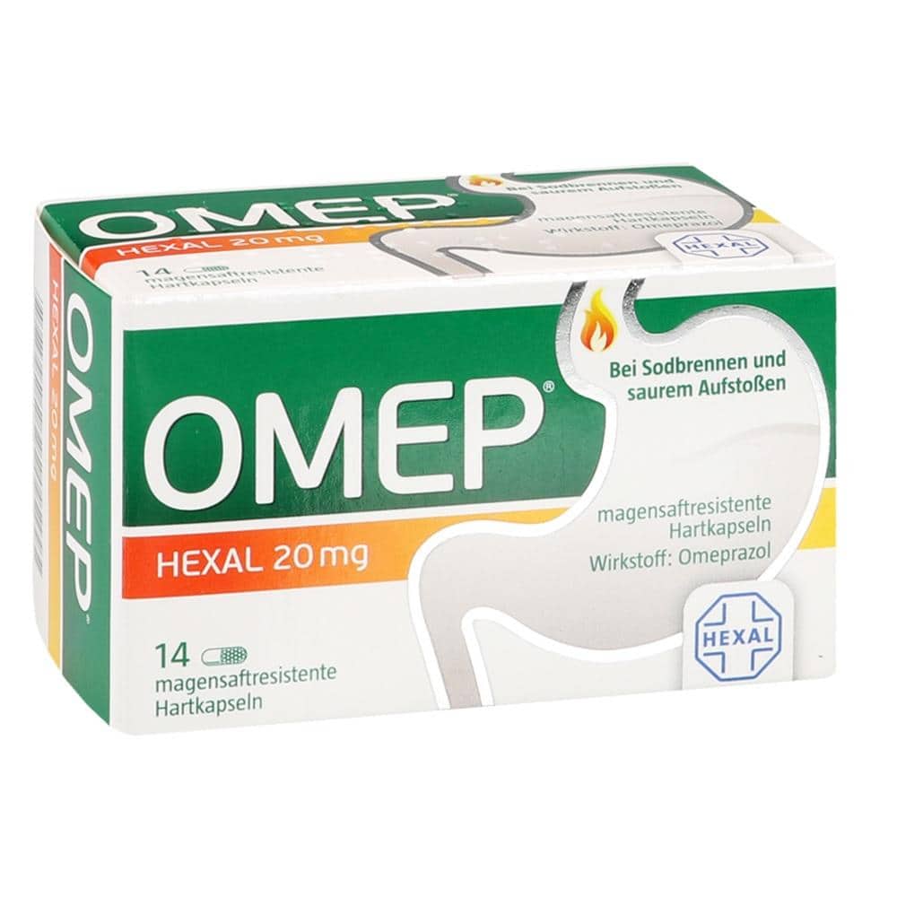 OMEP HEXAL 20 mg 14 St Magensaftresistente Hartkapseln