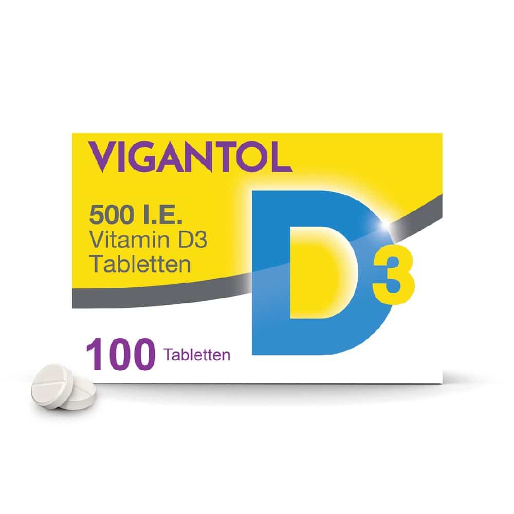 VIGANTOL 500 I.E. Vitamin D3  100 St Tabletten