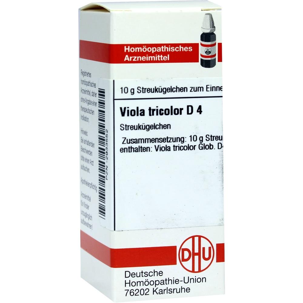 VIOLA TRICOLOR D 4 Globuli 10 g Globuli