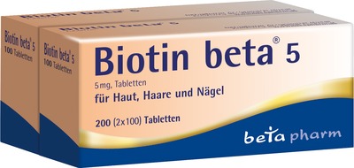 BIOTIN BETA 5  200 St Tabletten