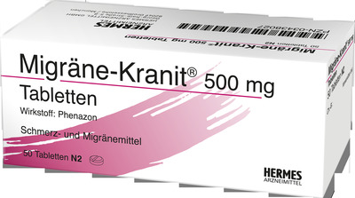 Migräne-Kranit 500mg 50 St Tabletten