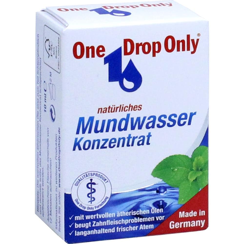 One Drop Only natürliches Mundwasser Konzentrat 10 ml Mundwasser