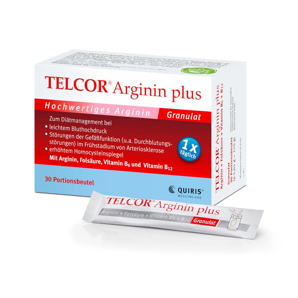 TELCOR Arginin plus Granulat 30 St Granulat