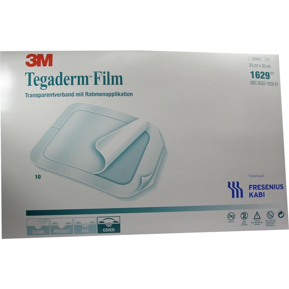TEGADERM Film 20x30 cm 1629 10 St Pflaster