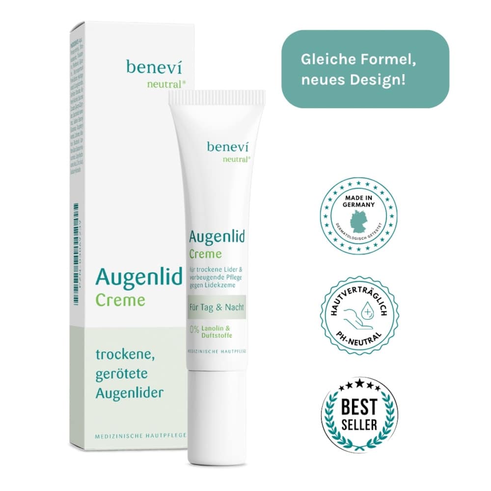BENEVI Neutral Augenlid-Creme 15 ml Creme BENEVI Neutral Augenlid-Creme 15 ml Creme