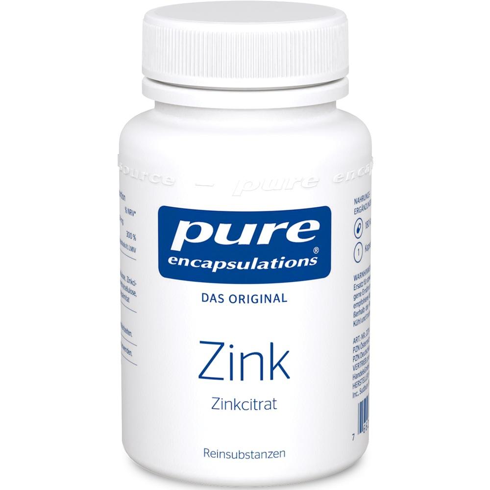 pure encapsulations Zink Zinkcitrat 180 St Kapseln