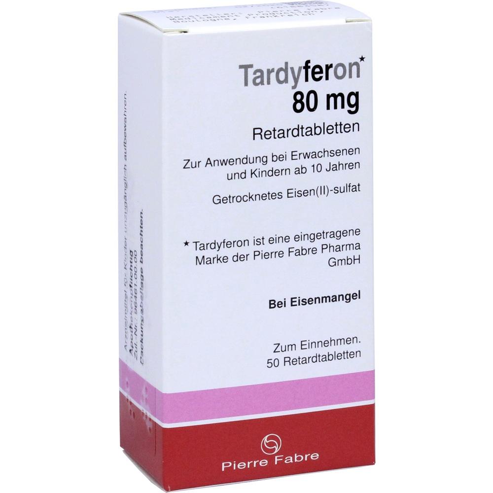 Tardyferon Depot-Eisen(II)-sulfat 80mg 50 St Retard-Tabletten