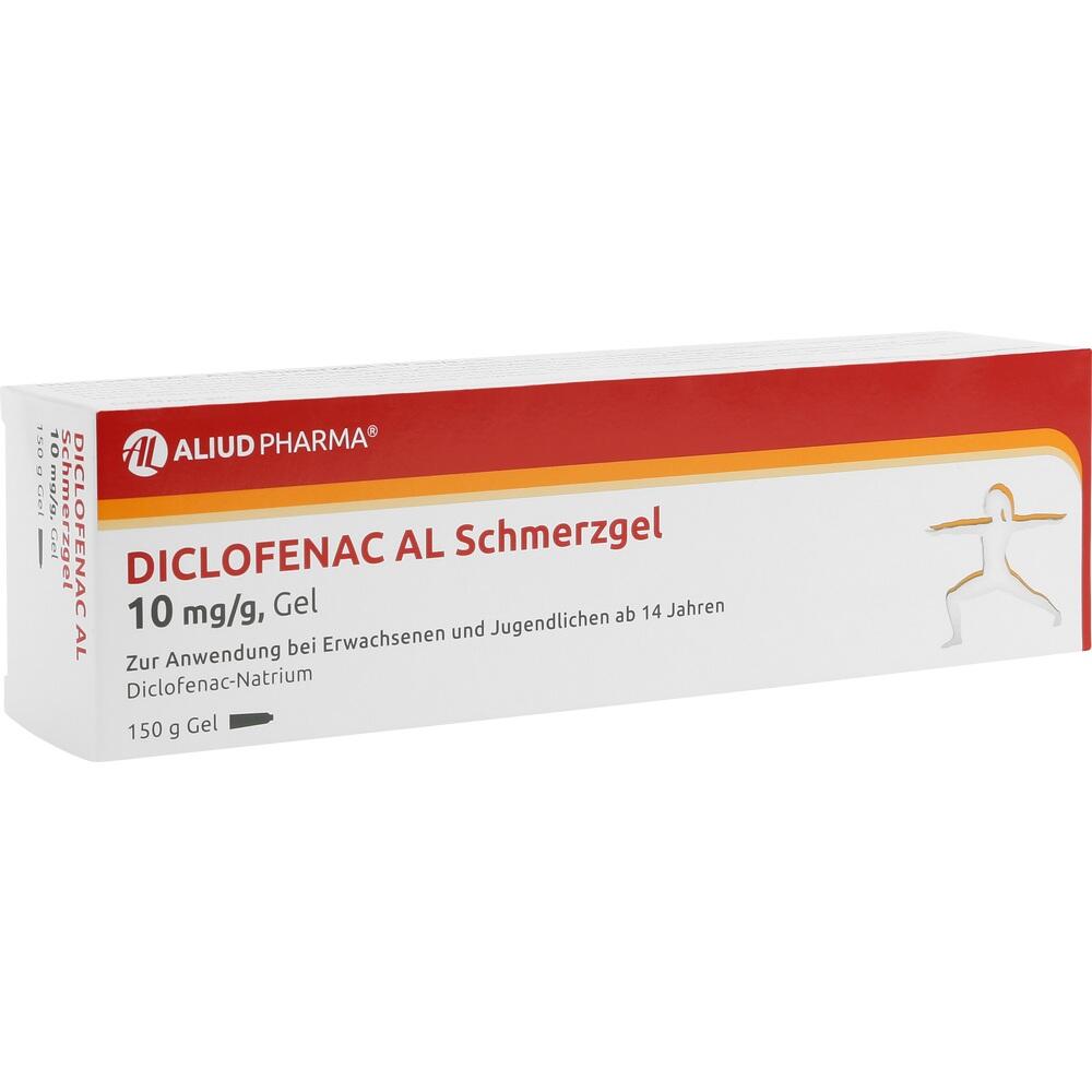 Diclofenac AL Schmerzgel 10 mg / g für akute Muskelschmerzen bei Erwachsenen