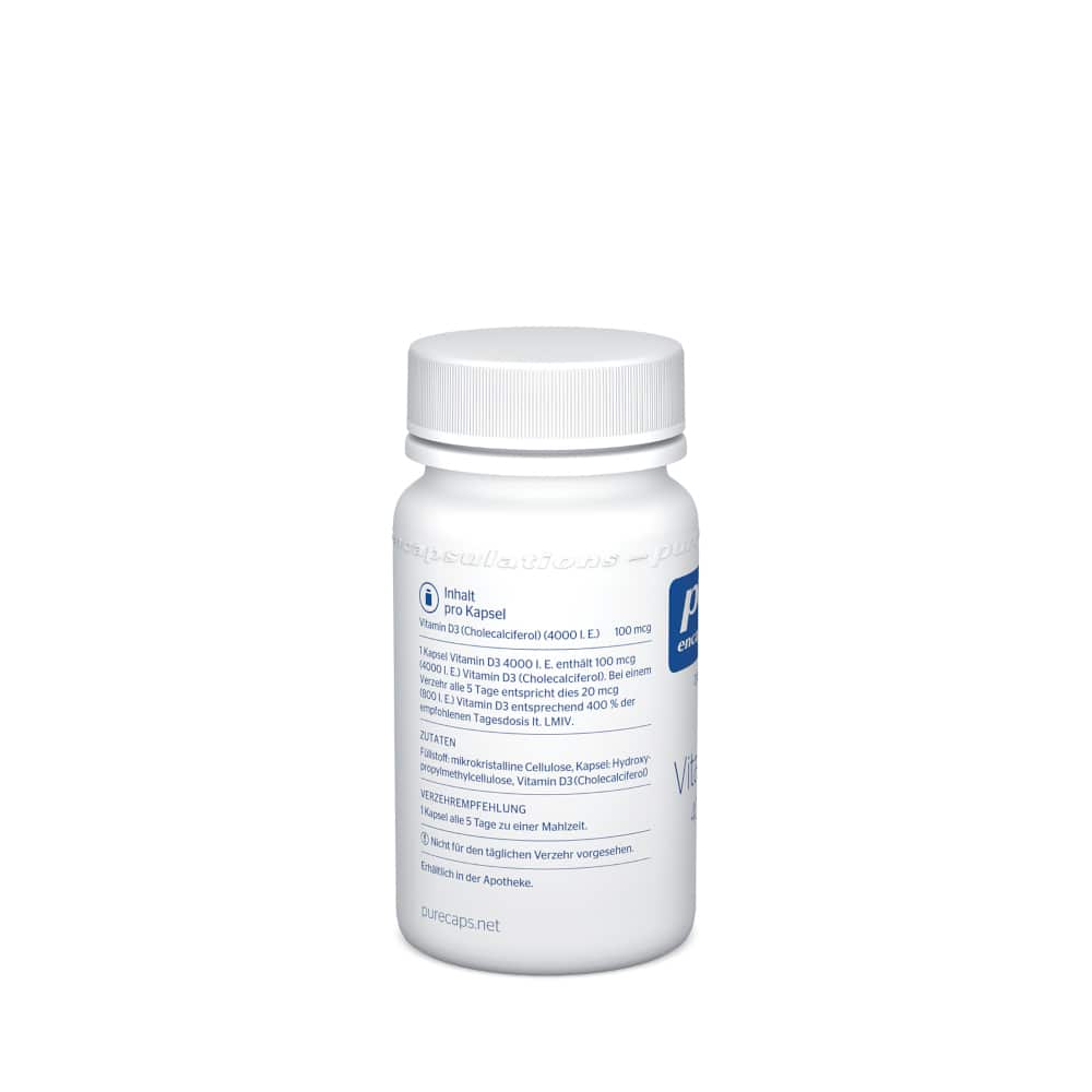 pure encapsulations Vitamin D3 4000 I.E. 30 St Kapseln