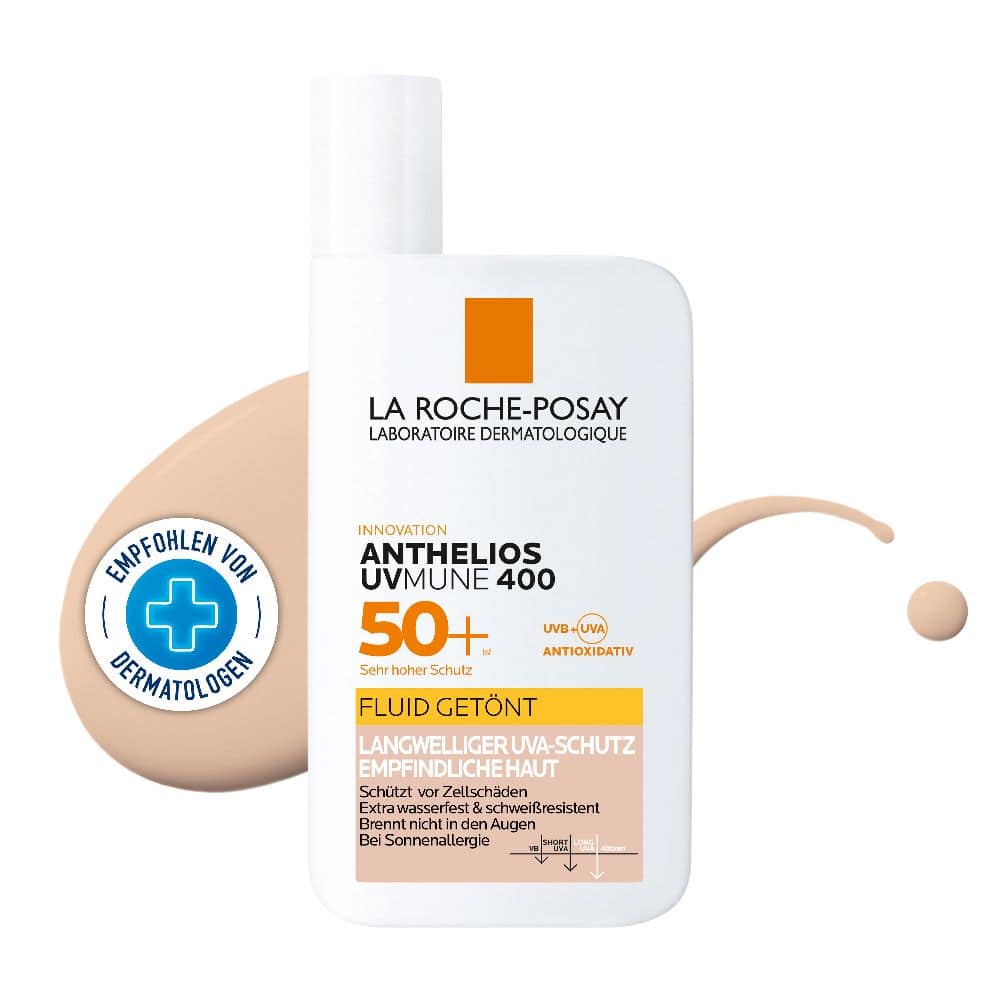 LA ROCHE-POSAY Anthelios Invisible Fluid Getönt UVMune 400 50 ml Flüssigkeit