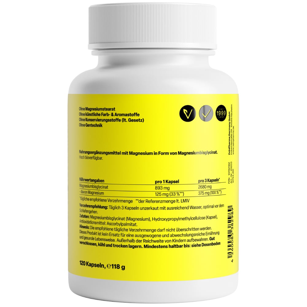 Zein Pharma Magnesium Chelat 375 mg 120 St Kapseln