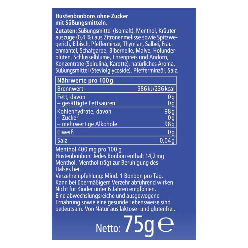 Ricola MIT SCHWEIZER ALPENKRÄUTERN 75 g Bonbons