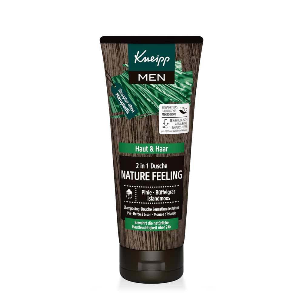 Kneipp MEN Haut & Haar 2in1 Dusche NATURE FEELING 200 ml Duschgel