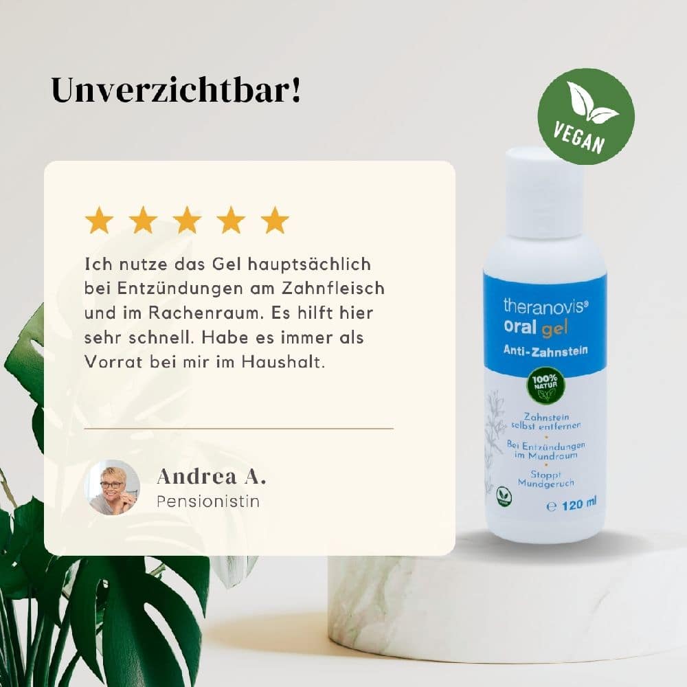 theranovis oral Zahnstein gel  120 ml Gel