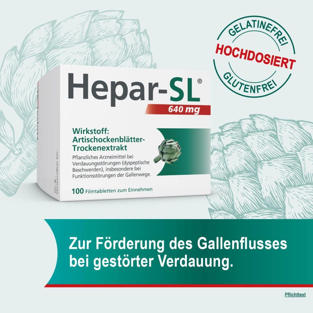 Hepar-SL 640 mg 100 St Filmtabletten