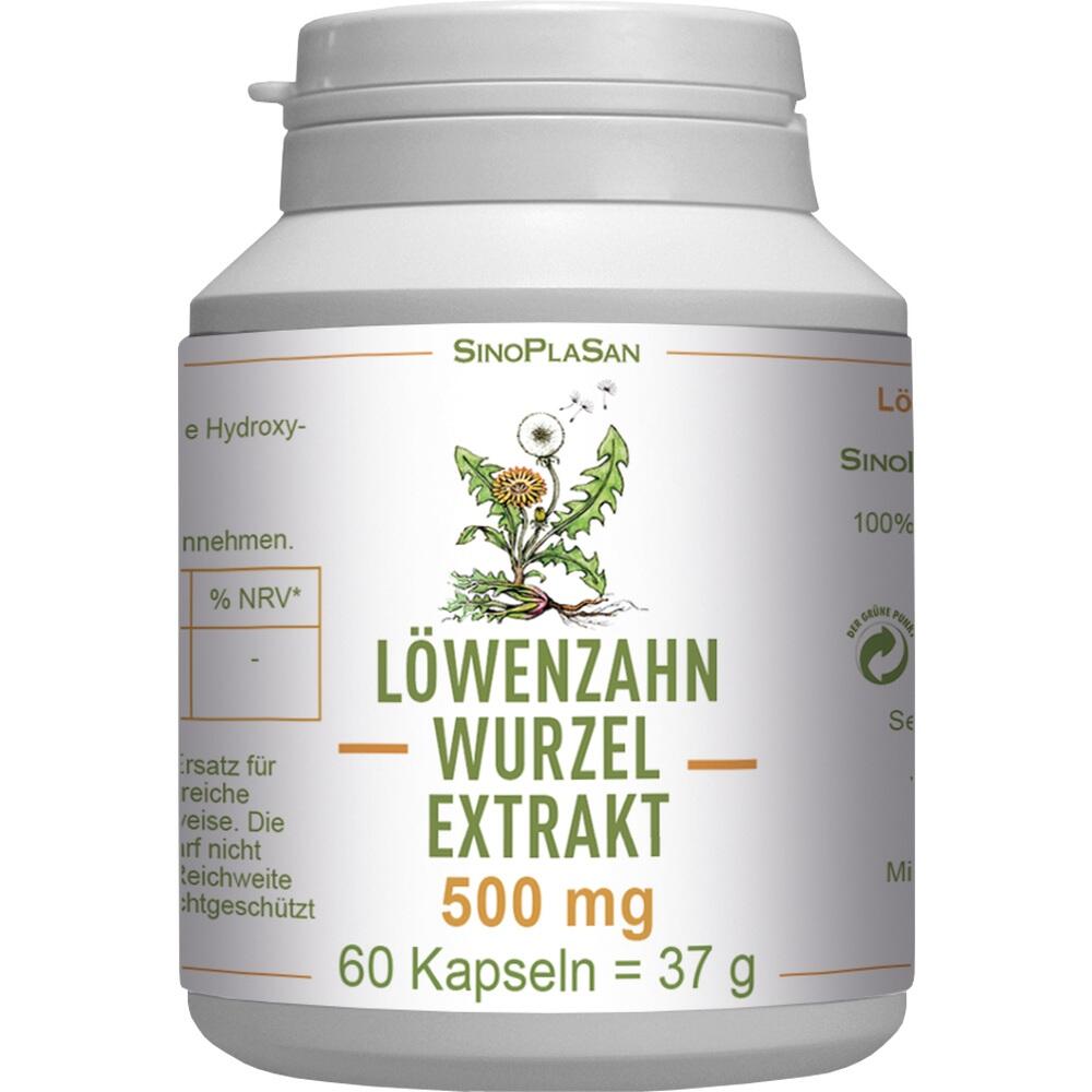 Löwenzahnwurzel-Extrakt 500mg 60 St Kapseln