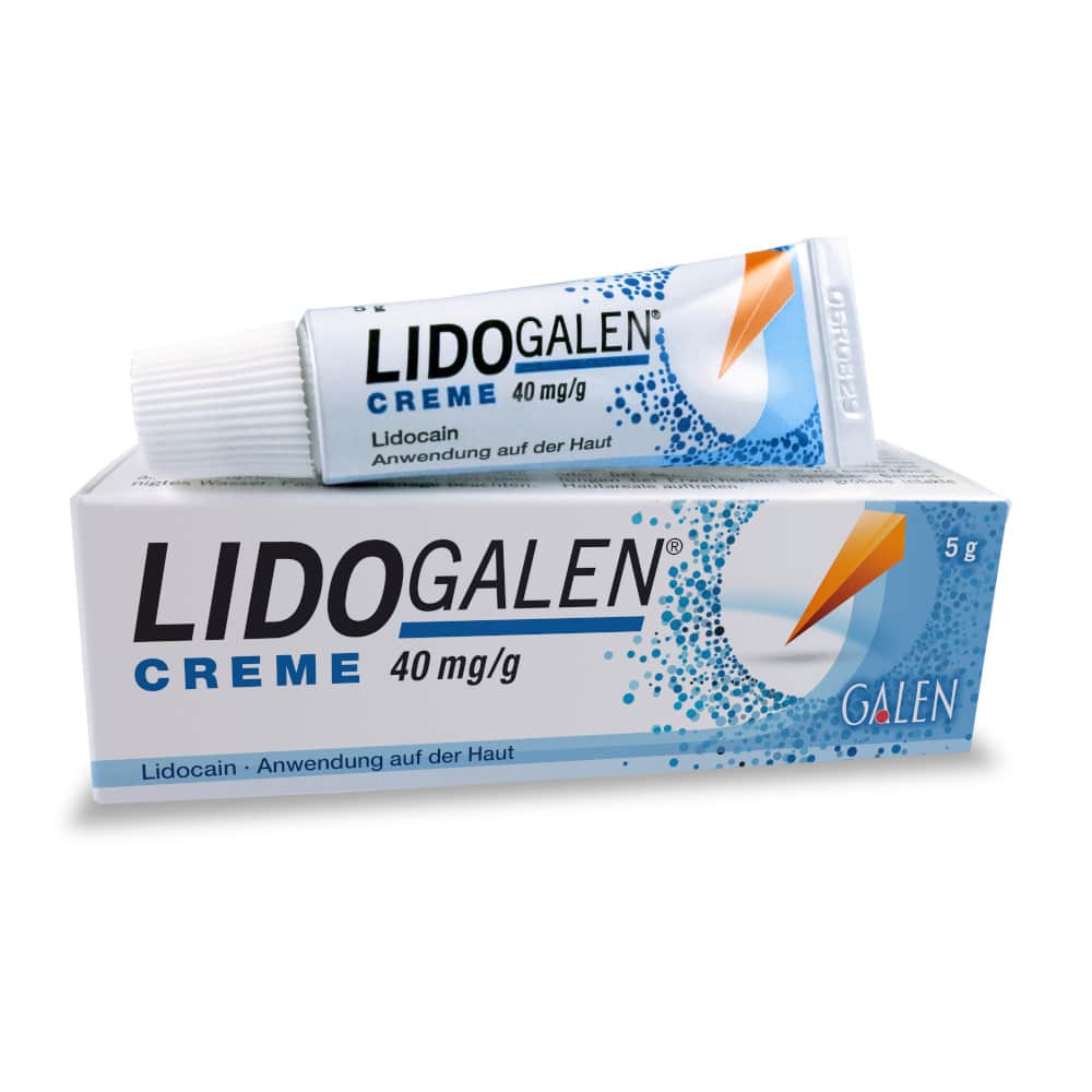 Lidogalen 40 Mg/g Creme  5 g Creme