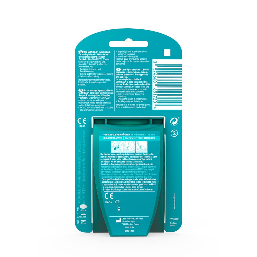 COMPEED Blasenpflaster Mixpack 5 St Pflaster