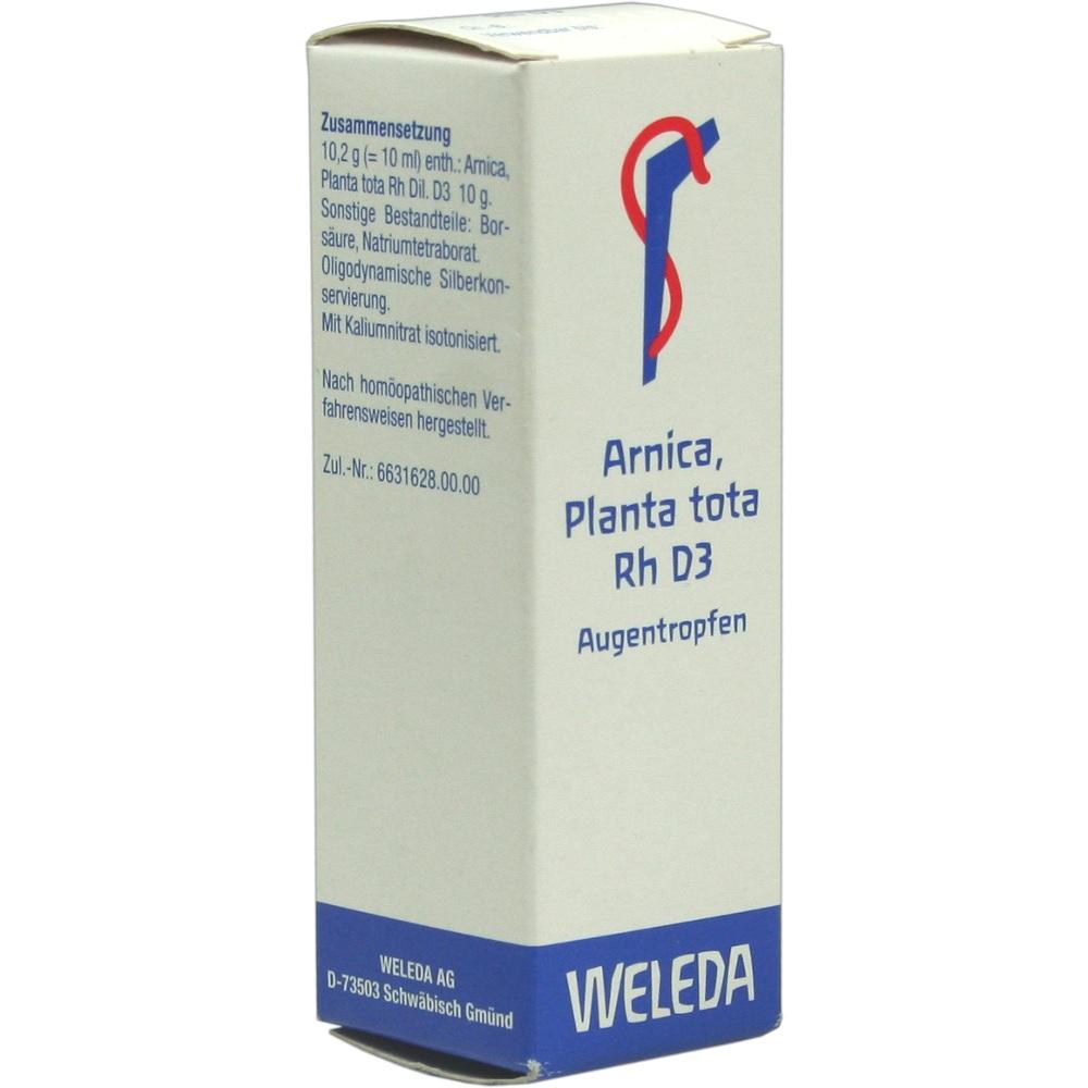 WELEDA ARNICA PLANTA tota Rh D 3 Augentropfen 10 ml Augentropfen