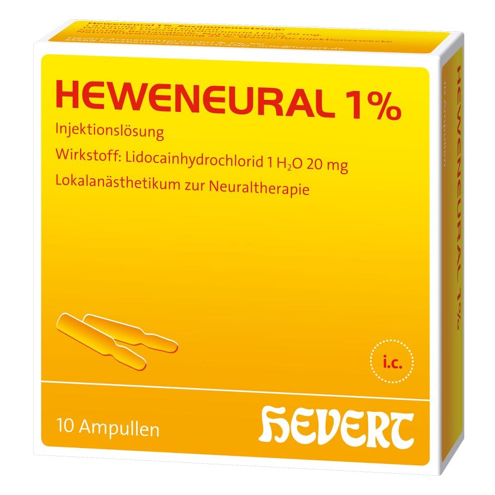 HEWENEURAL 1% Ampullen 10X2 ml Injektionslösung