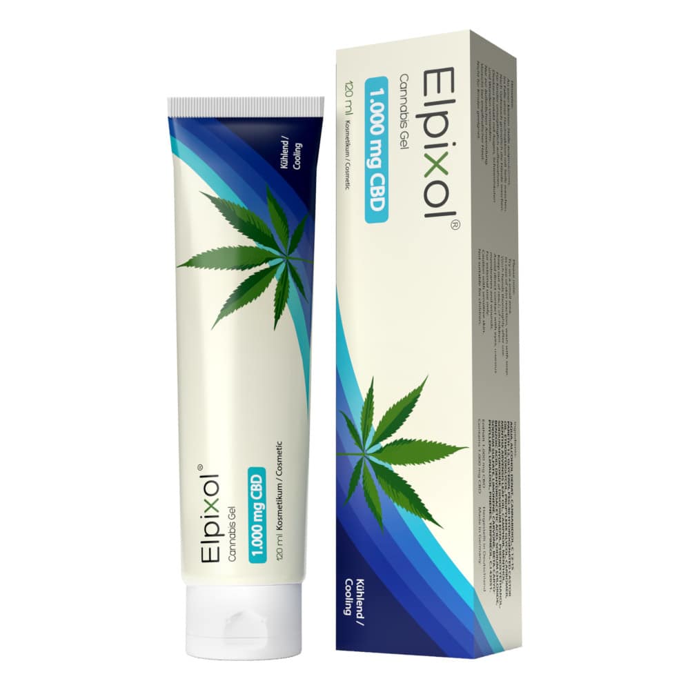 Elpixol Cannabis Gel 1.000mg CBD 120 ml Gel | 120 ml Gel | 182.92 EUR / 1000 Milliliter | 04270003678957