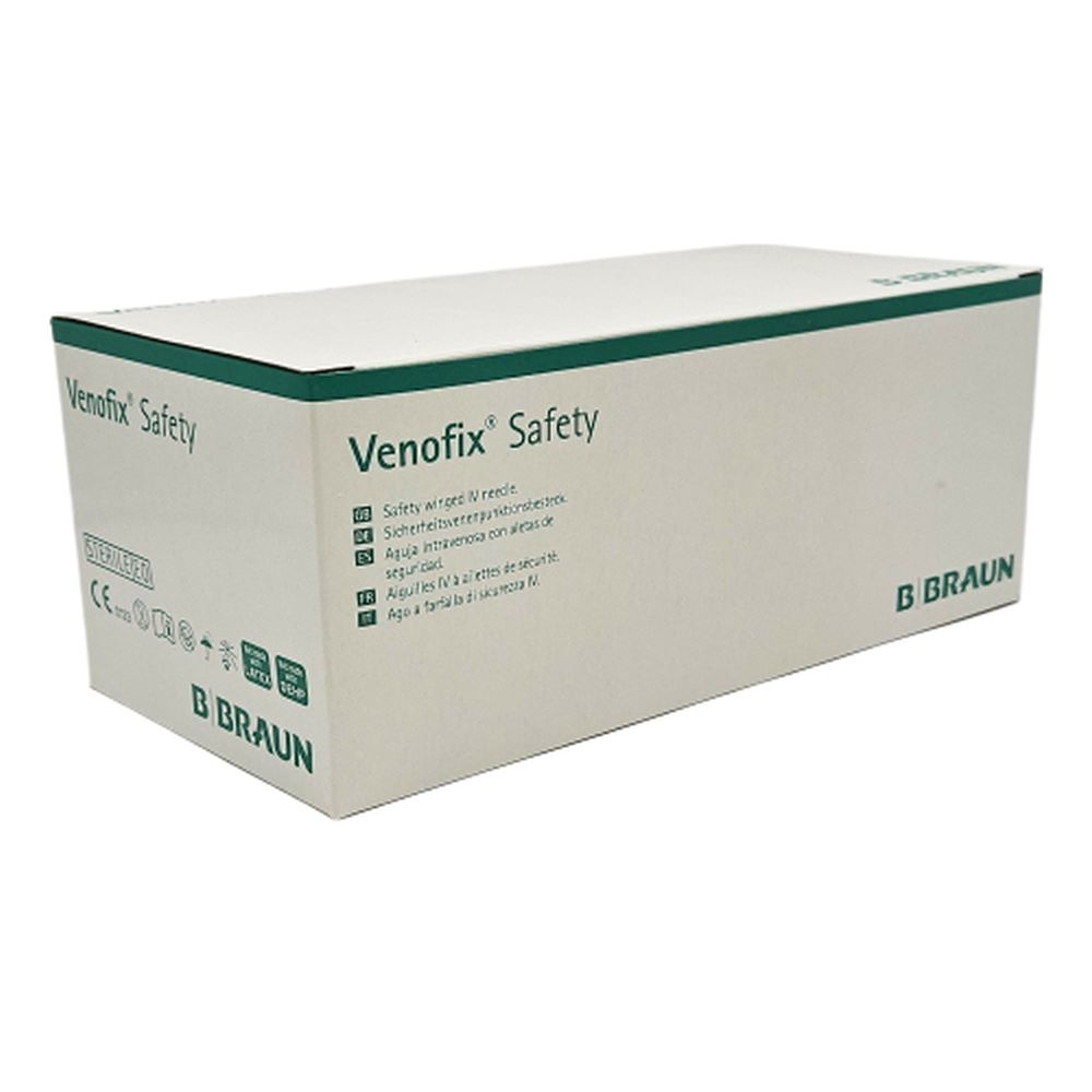 Venofix Safety Venenpunkt. 23 G 0,65x19mm 30cm 50 St Kanüle