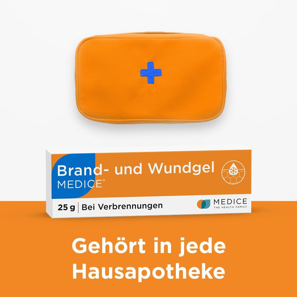 Brand und Wundgel Medice bei Verbrennungen & Sonnenbrand 25 g Gel