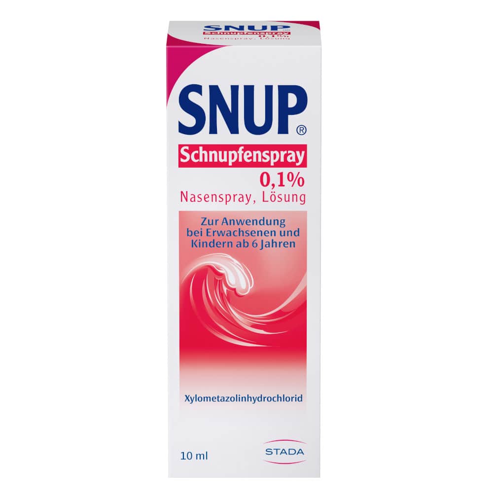 SNUP Schnupfenspray Erwachsene und Schulkinder 10 ml Nasenspray